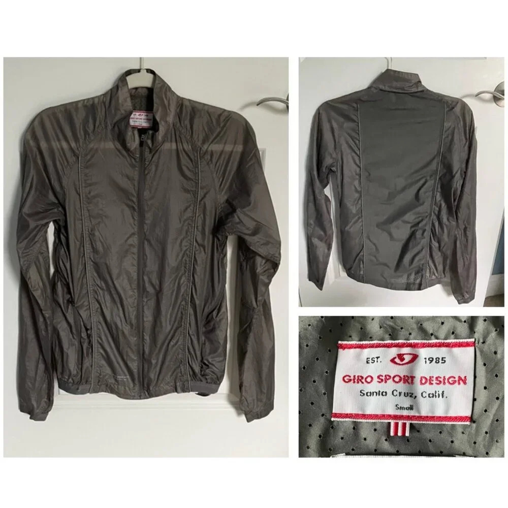 Giro Sport Design Full Zip Cycling Wind Jacket Dark Shadow - 29448